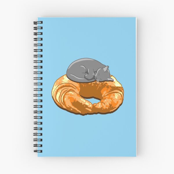 Item preview, Croissant Grey Cat designed and sold by CCCDesign.