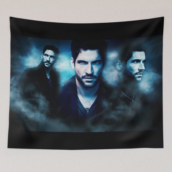 Artikelvorschau, Luzifer - Tom Ellis Rauch entworfen und verkauft von Kristin Harris Productions: Fanart Designs.