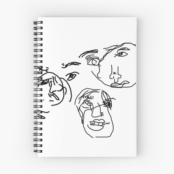 Artikelvorschau, Blind Contour Faces entworfen und verkauft von Laur Kaye.