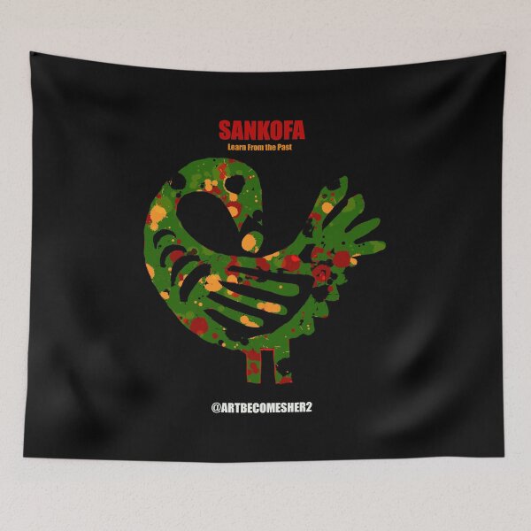 Item preview, SANKOFA - Learn From The Past designed and sold by ArtBecomesHer2.