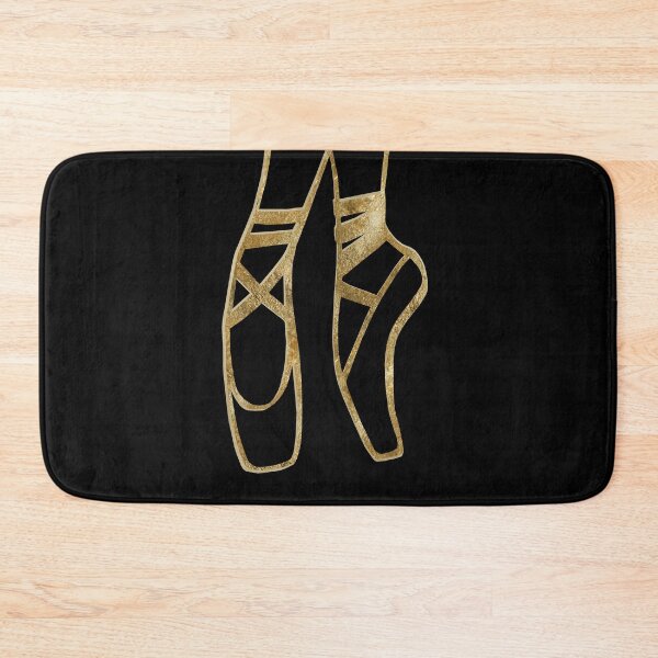 Item preview, Ballet Dancer Gold on Black #1 #minimal #drawing #decor #art  designed and sold by Anita's & Bella's Art.