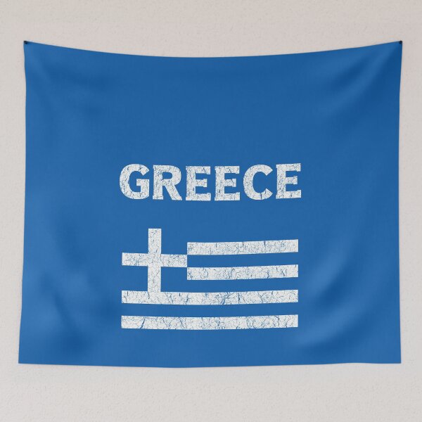 Item preview, Vintage Greece Greek Flag designed and sold by vladocar.