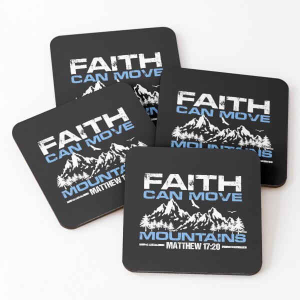 Item preview, Faith Can Move Mountains Matthew 17:20 designed and sold by PBANDJCO.