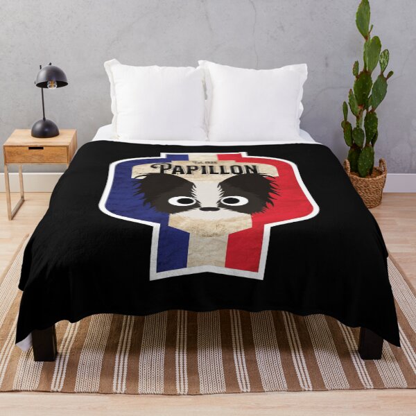 Item preview, Papillon - Distressed French Butterfly Dog Beer Label Design designed and sold by DoggyStyles.