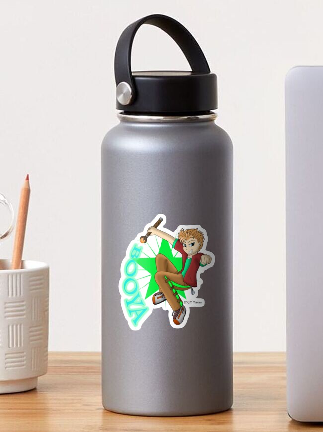 Thumbnail 1 of 3, Sticker, BOOYA! designed and sold by PickledAuthor.