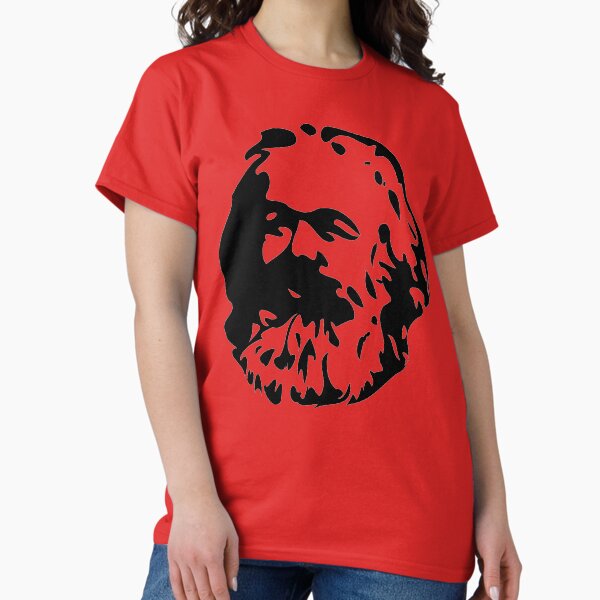 Item preview, Karl Marx Silhouette designed and sold by SpaceDogLaika.