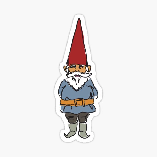 Gnome Sticker Sticker