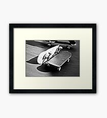 Skate passione Framed Print