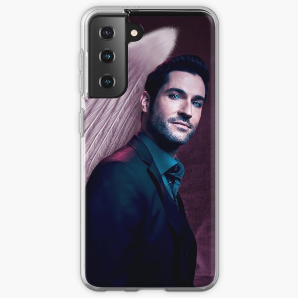 Lucifer Purple Wings Samsung Galaxy Soft Case