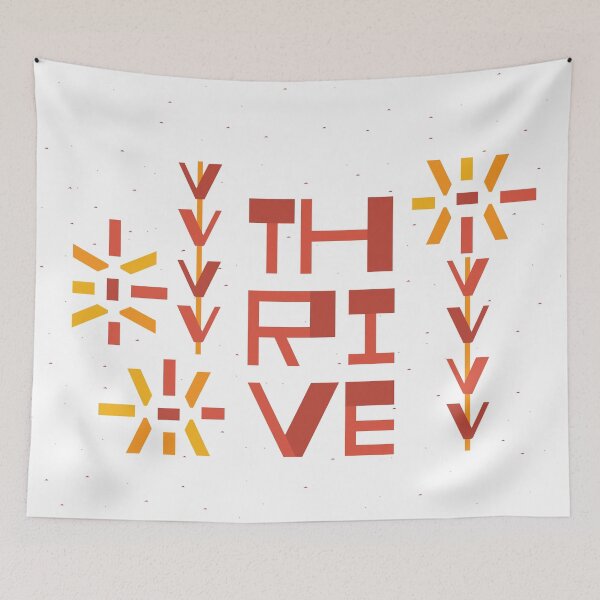 Item preview, Thrive Artwork Digital Illustration Typography designed and sold by StudioUnrefined.