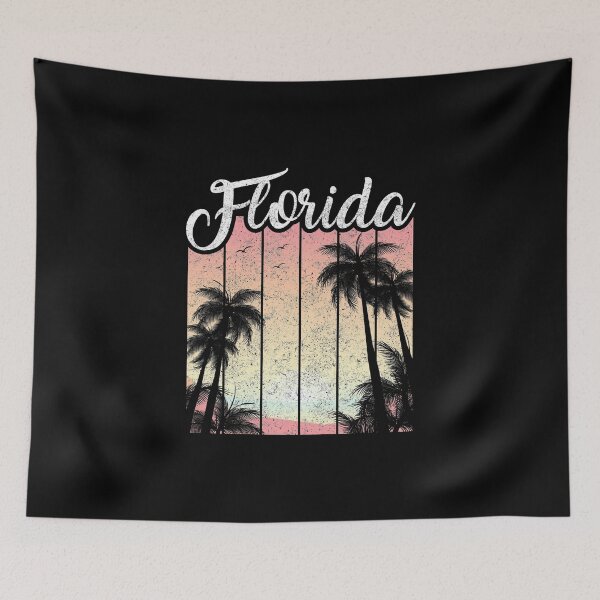 Item preview, Retro Florida Is Calling Silhouette Vacation designed and sold by perfectpresents.