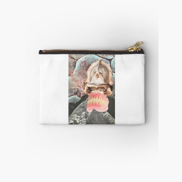 Item preview, Neanderthal, teeth, dentures, skull, cell, anatomy, surreal, collage, vintage designed and sold by AndyAltered.