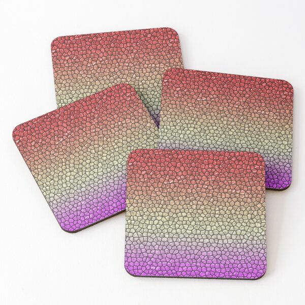 Item preview, Red Cream Purple Reptile Skin designed and sold by HomeLivingCo.