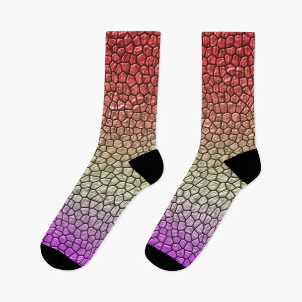 Item preview, Red Cream Purple Reptile Skin designed and sold by HomeLivingCo.