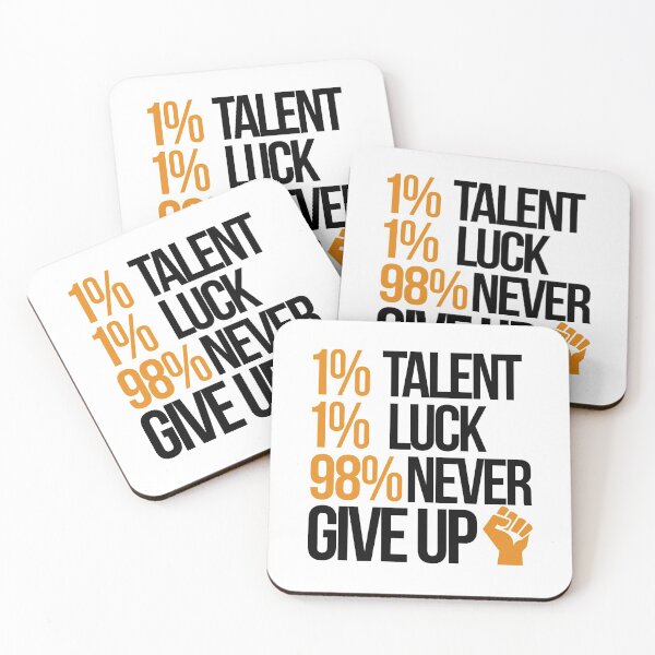 Item preview, motivational saying millionaire not give up designed and sold by Levin-Wirp.