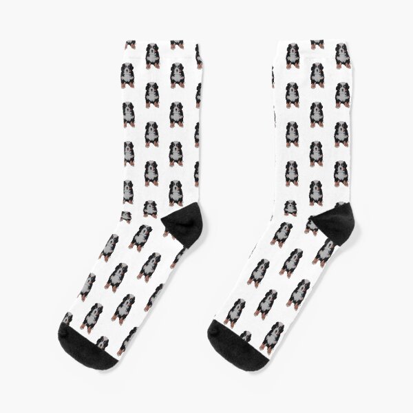 My Friend's Burnese Mountain Dog Socks