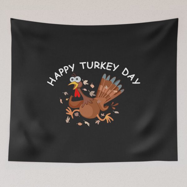 Item preview, happy turkey day funny thanksgiving gift for men women designed and sold by hadleydesigns.