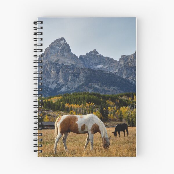 Item preview, Horses in Grand Teton National Park designed and sold by JustinImler.
