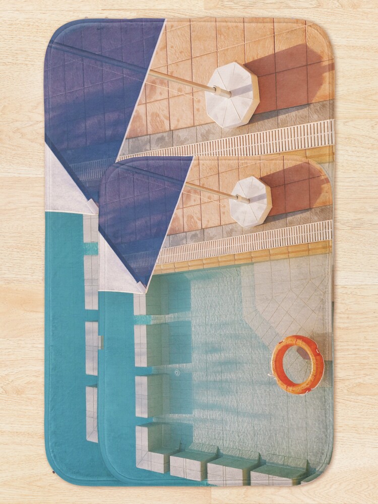 Alternate view of Swimming Pool Bath Mat
