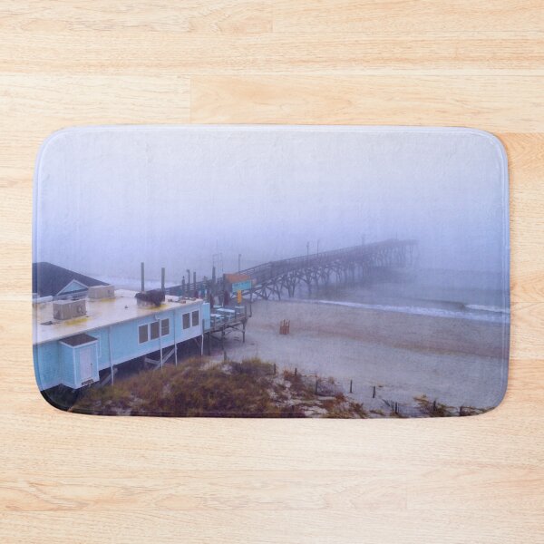 Item preview, Fog Comes To Surfside Pier designed and sold by What I See by Dawne.