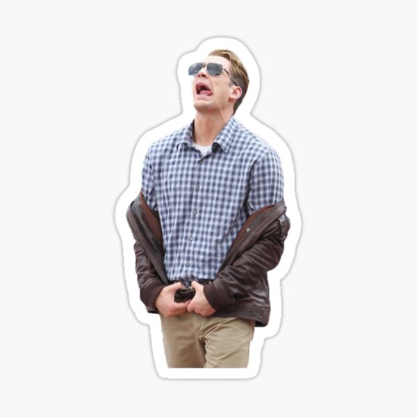 Chris Evans Sticker