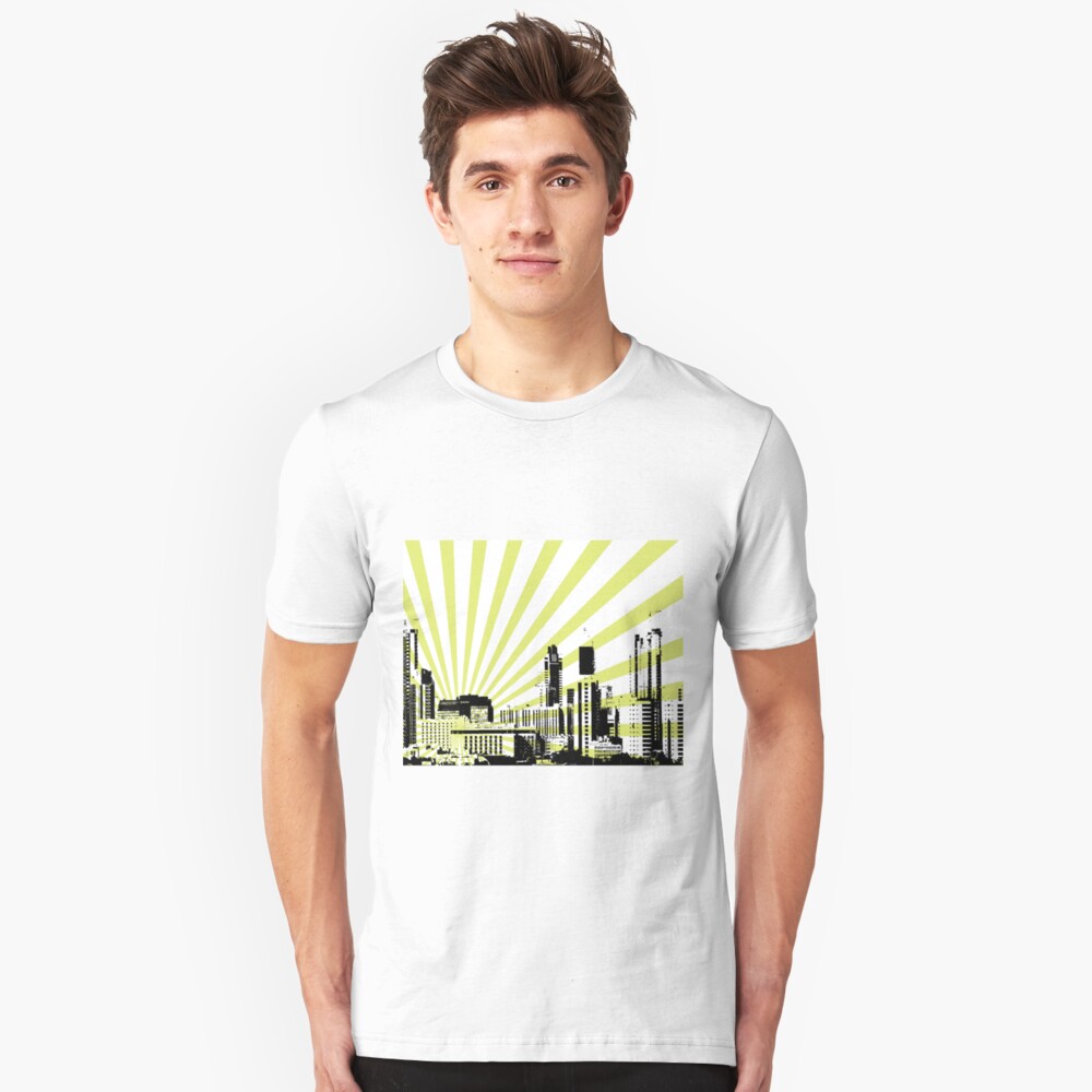 City Bliss. Slim Fit T-Shirt