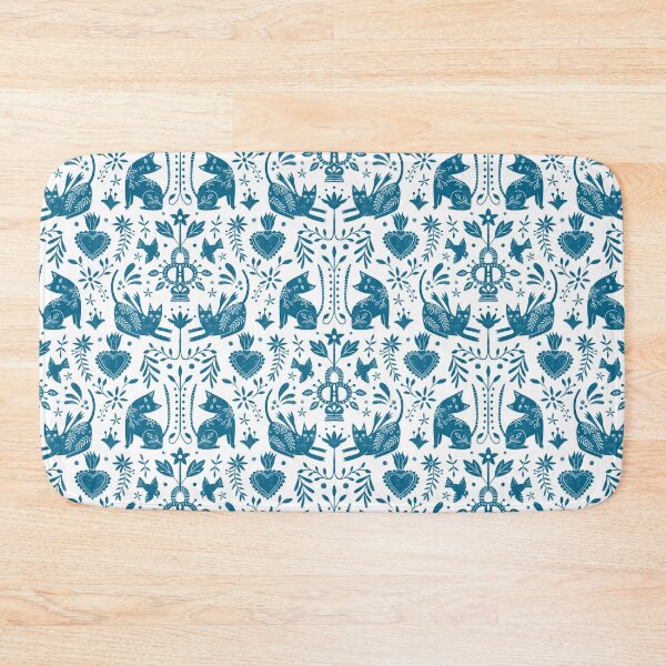 Item preview, Mexican folk art turquoise designed and sold by hicirce.