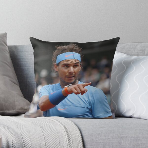 Rafael Nadal #20 Throw Pillow