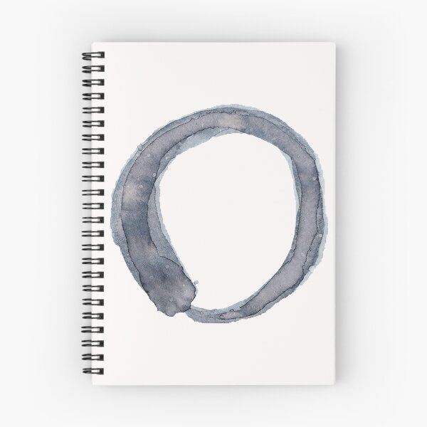 Item preview, Watercolor Enso in Grey designed and sold by Polishthestone.