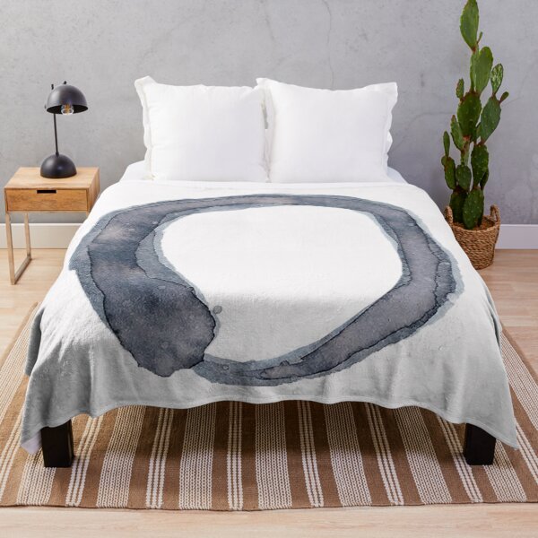 Item preview, Watercolor Enso in Grey designed and sold by Polishthestone.