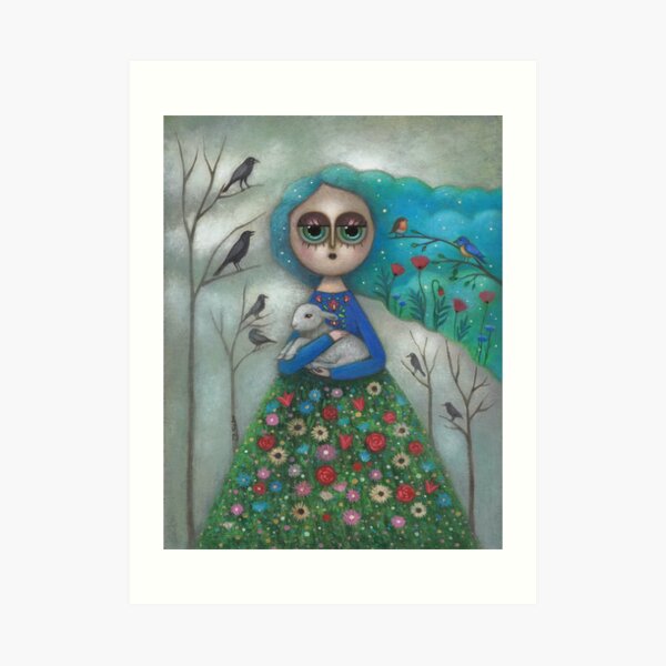 Nature Maiden Art Print