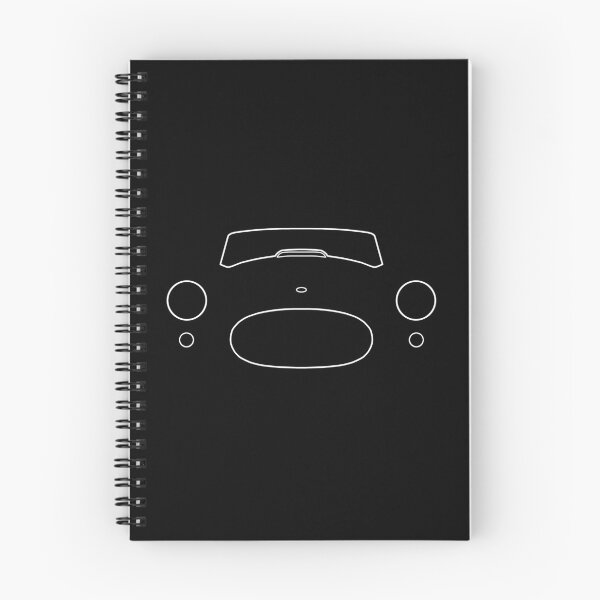 Item preview, AC Cobra classic car outline graphic (white)  designed and sold by soitwouldseem.