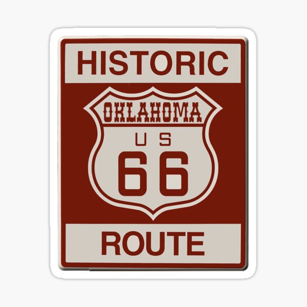 Item preview, Oklahoma Route 66 designed and sold by Lawrence Baird.