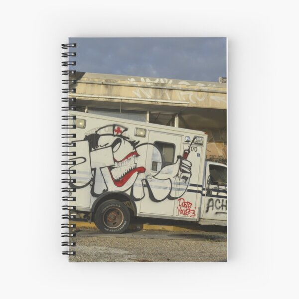 progress in the big EZ Spiral Notebook