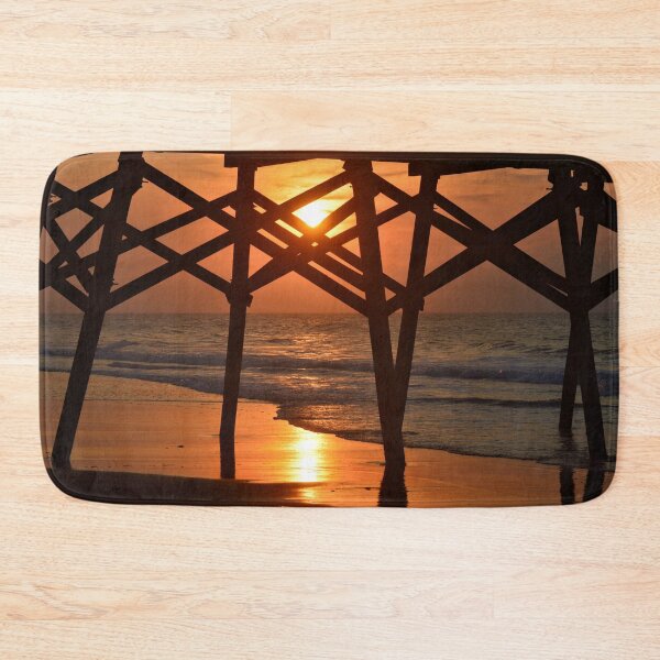 Item preview, Surfside Pier Sunrise designed and sold by What I See by Dawne.