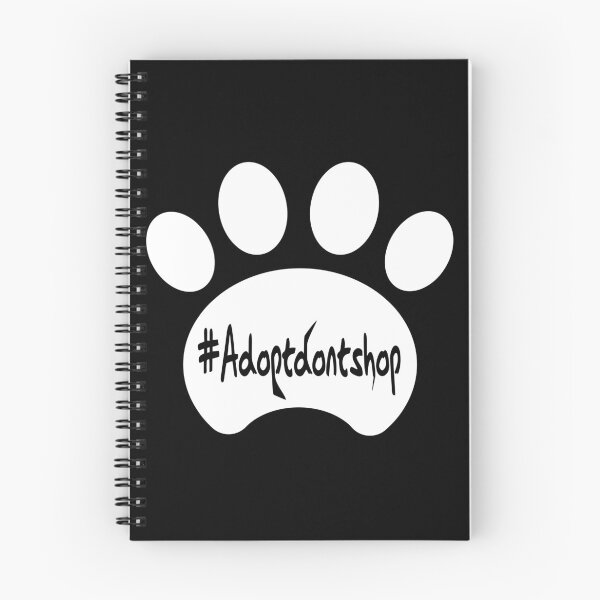 Item preview, Adopt don't shop (white) designed and sold by Dave Crokaert.
