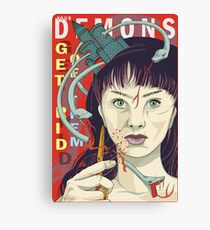Your demons: Get rid of them Canvas Print