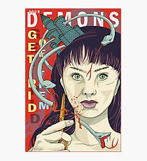 Your demons: Get rid of them Photographic Print