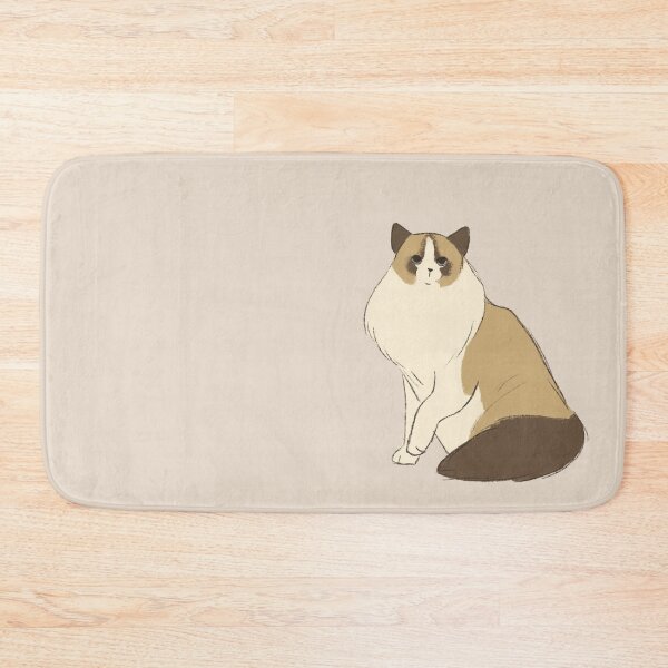 Item preview, Ragdoll cat breed illustration designed and sold by BaisiGecko.