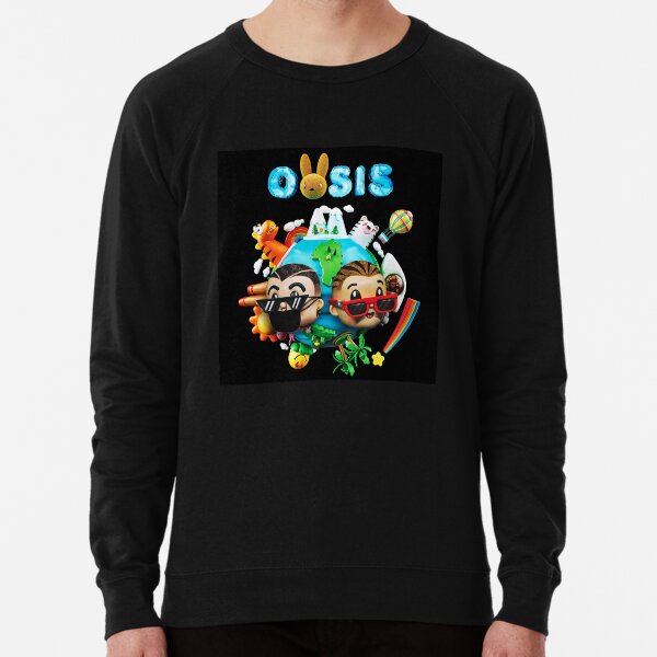 j balvin bad bunny oasis tour 2019 2020 budiyanto Sudadera ligera