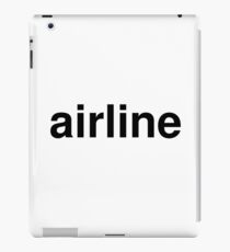 airline iPad Case/Skin