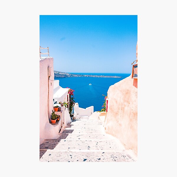Item preview, Santorini, Greece, Beautiful Ocean Views  designed and sold by newburyboutique.