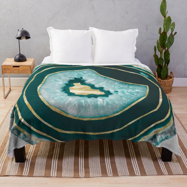 Artikelvorschau, Moon Stone Agate Goldfolie Glam # 1 #gem #decor #art entworfen und verkauft von Anita's & Bella's Art.