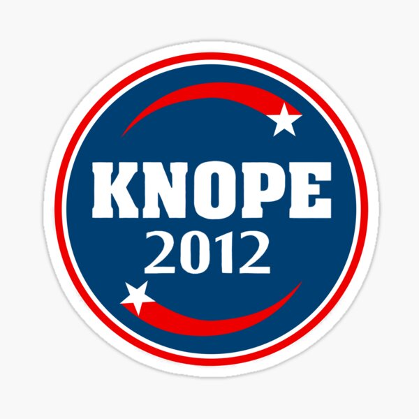 Knope 2012 Campaign Sticker