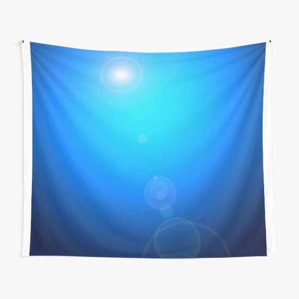 Background with blue spotlight. Tapestry