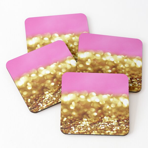 Item preview, Glamorous Pink & Gold Stardust designed and sold by newburyboutique.