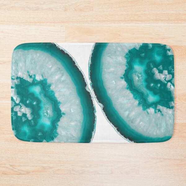 Item preview, Turquoise Teal Agate #1 #gem #decor #art  designed and sold by Anita's & Bella's Art.