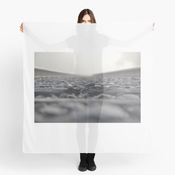 sunrise on the tracks Scarf
