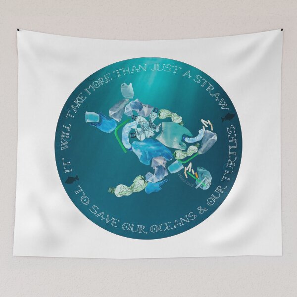 Item preview, Save the Turtles - More Than Just A Straw designed and sold by Chelsea Marie c:.