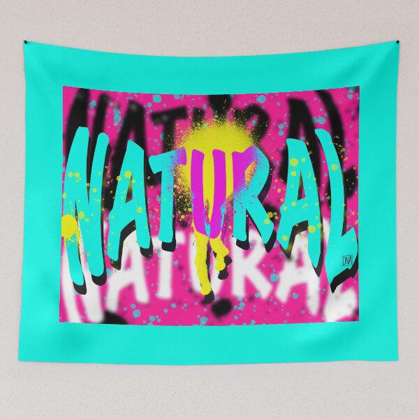 Item preview, Natural (Fluorescent Blue) designed and sold by DAMCDesigns.